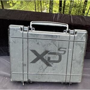 Plastic Gun Case Springfield Armory XDS 9mm 3.3” Black Pistol Hard Plastic